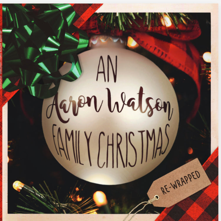 Aaron Watson An Aaron Watson Family Christmas: Re-Wrapped (Limited Autographed Translucent Green Vinyl)