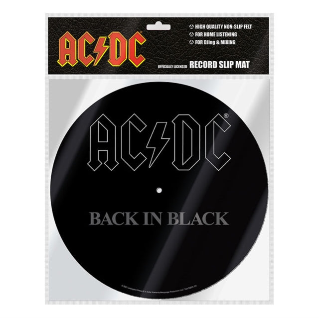 AC/DC AC/DC Back In Black Slipmat