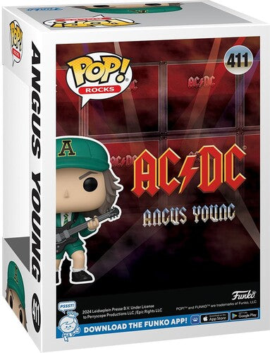 AC/DC FUNKO POP! Rocks: AC/DC - Angus Young (Green) (Vinyl Figure)