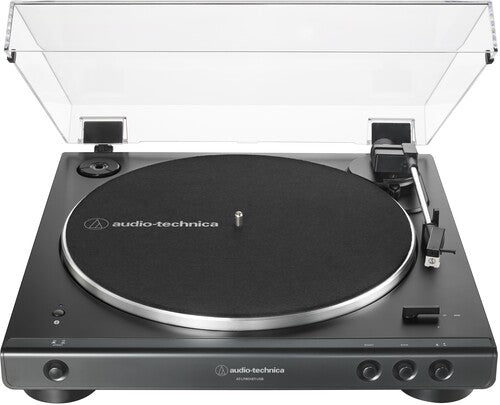 Audio-Technica AT-LP60XBT-USB-BK Bluetooth Wireless Turntable -USB Recording