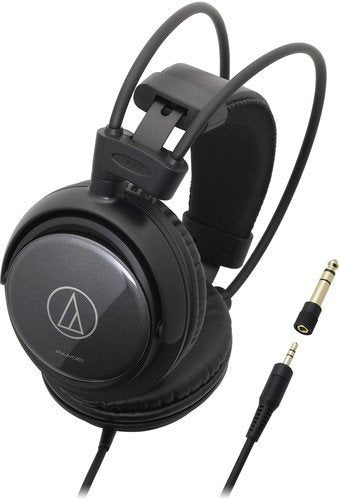 Audio Technica ATH-AVC400 - SonicPro closed-back dynamic headphones; 40 mm drivers and adjustable headband, black