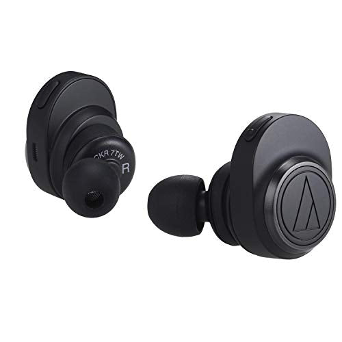 Audio-Technica ATH-CKR7TW True Wireless In-Ear Headphones, Black