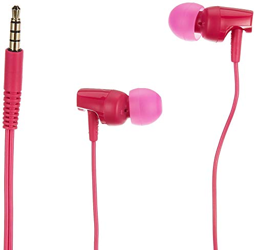 Audio Technica ATH-CLR100ISPK - SonicFuel In-Ear Headphones with In-Line Mic and control, pink