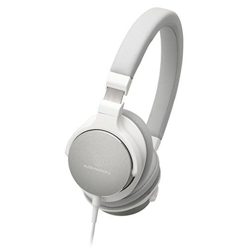 Audio-Technica ATH-SR5WH On-Ear High-Resolution Audio Headphones, White