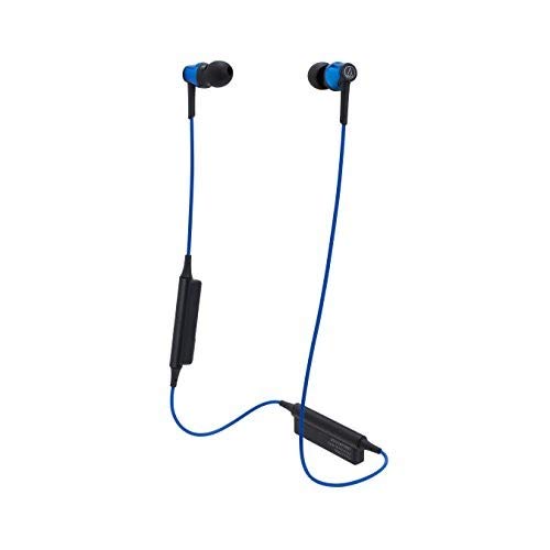 Audio-Technica Sound Reality Wireless In-Ear Headphones, Blue ATH-CKR35BTBL