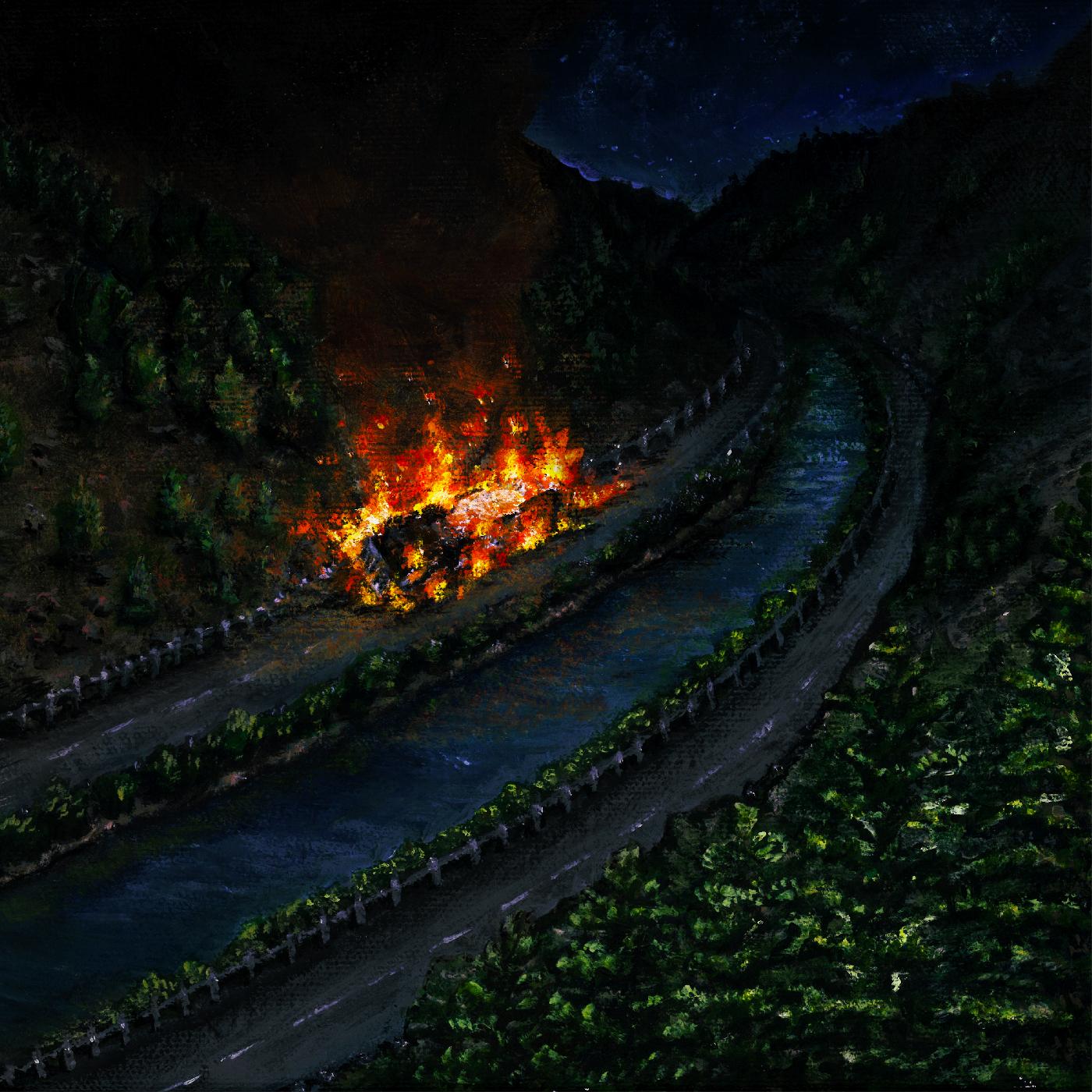 Awakebutstillinbed chaos takes the wheel and i am a passenger (BLACK & GOLD VINYL)