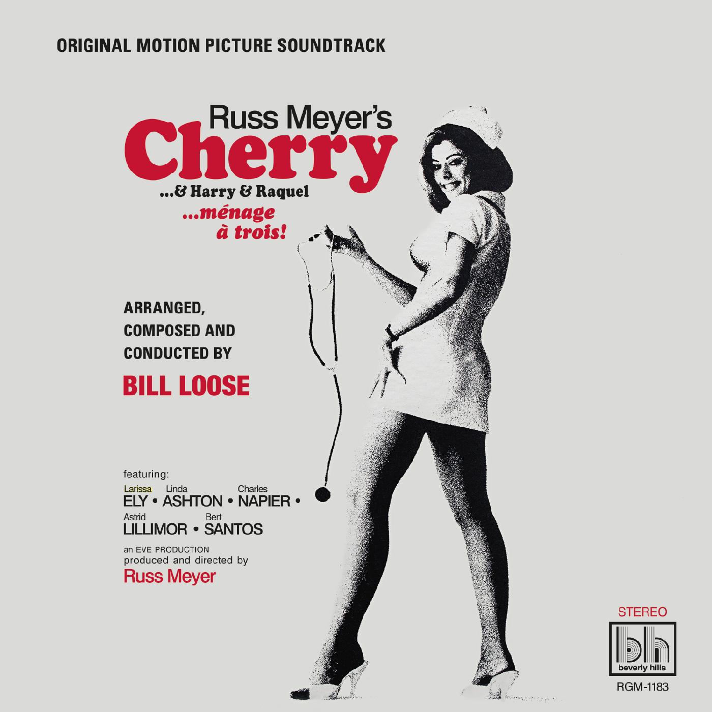 Bill Loose Russ Meyer’s Cherry…& Harry & Raquel (Original Motion Picture Soundtrack) (White with Black Swirl Vinyl)