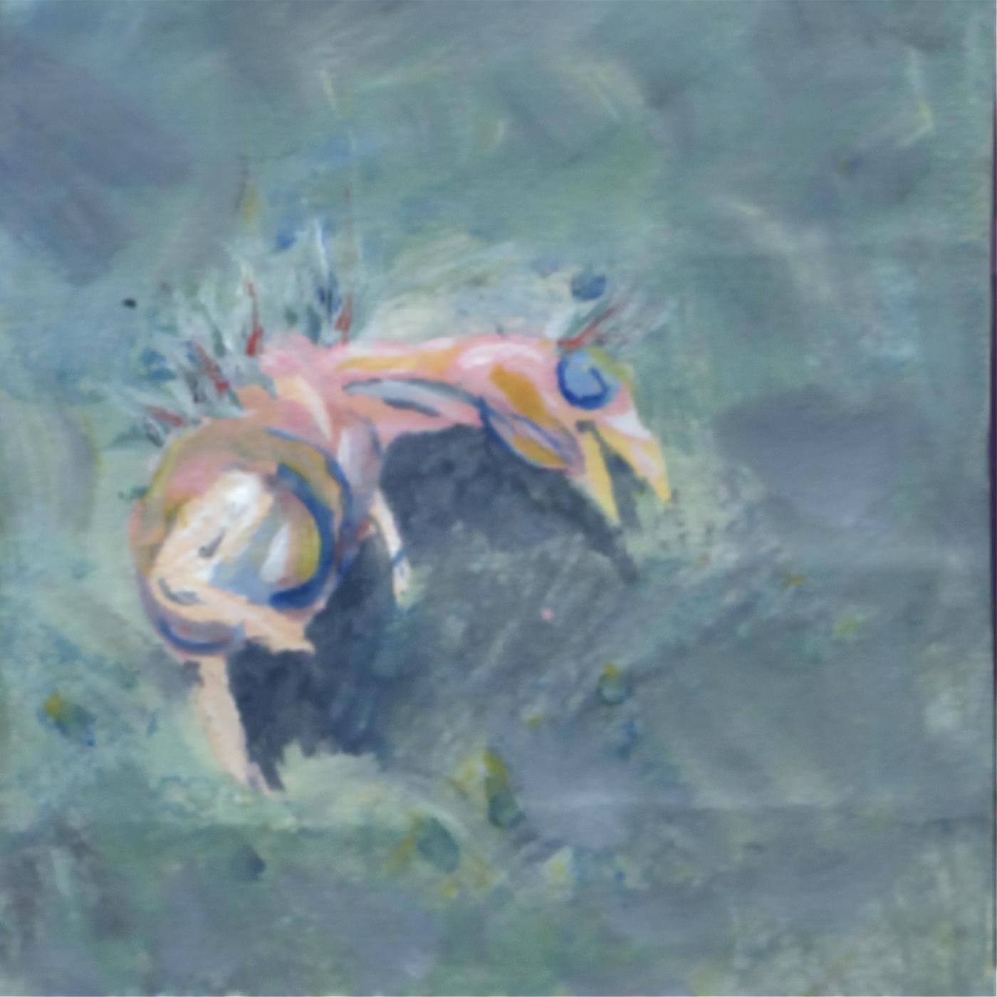 blue smiley return (LIGHT PINK CASSETTE)