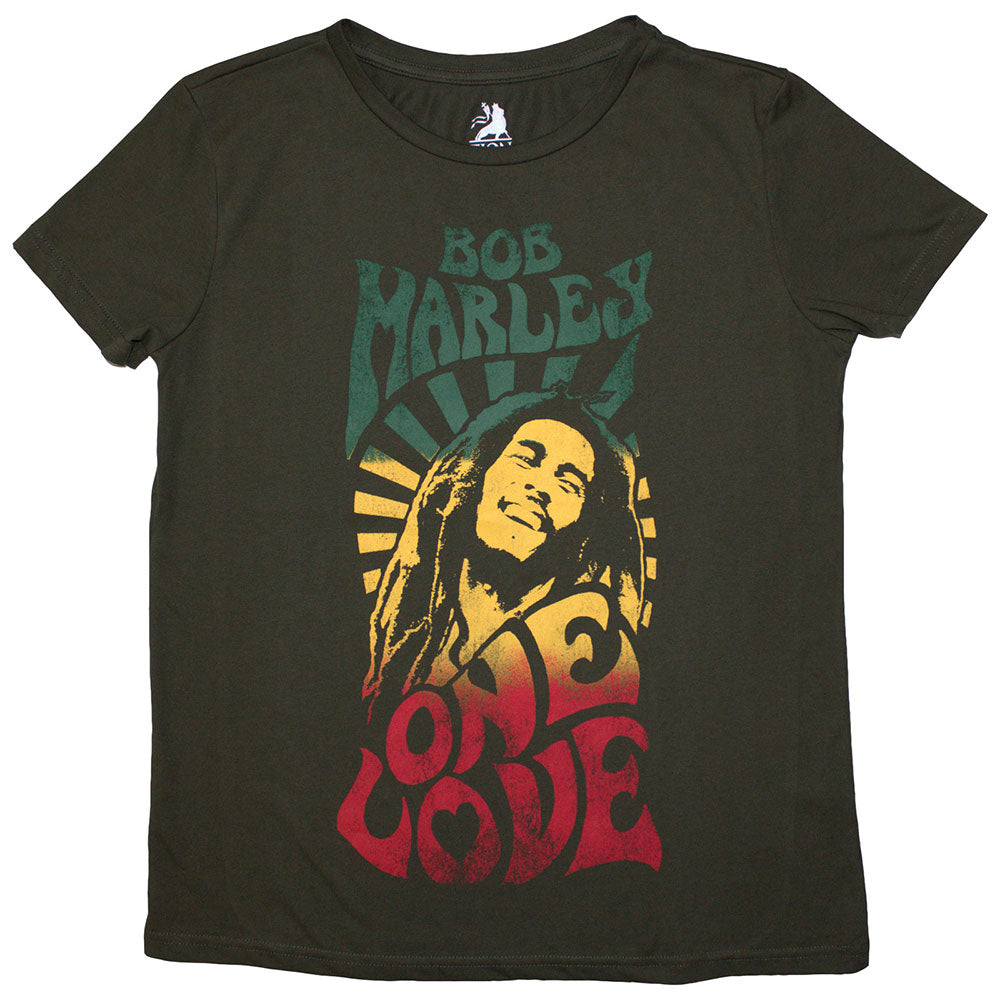 Bob Marley One Love Gradient Green