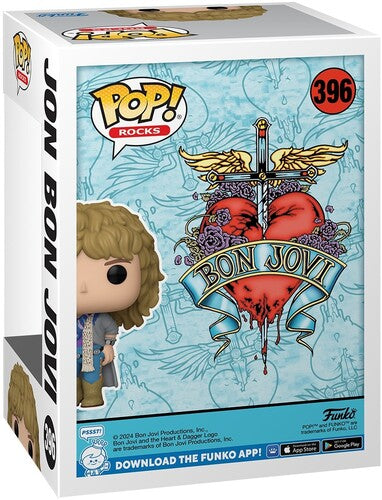 Bon Jovi FUNKO POP! Rocks: Jon Bon Jovi (1980's) (Vinyl Figure)