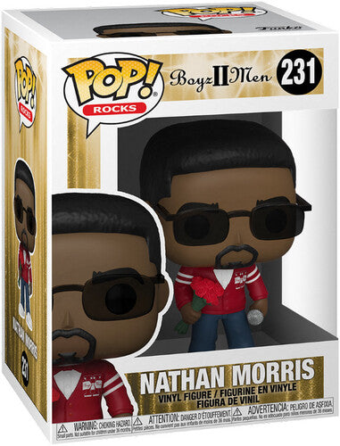 Boyz Ii Men FUNKO POP! ROCKS: Boyz II Men- Nathan Morris (Vinyl Figure)