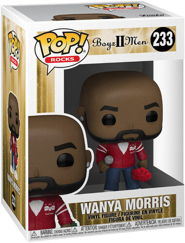 Boyz Ii Men FUNKO POP! ROCKS: Boyz II Men- Wanya Morris (Vinyl Figure)