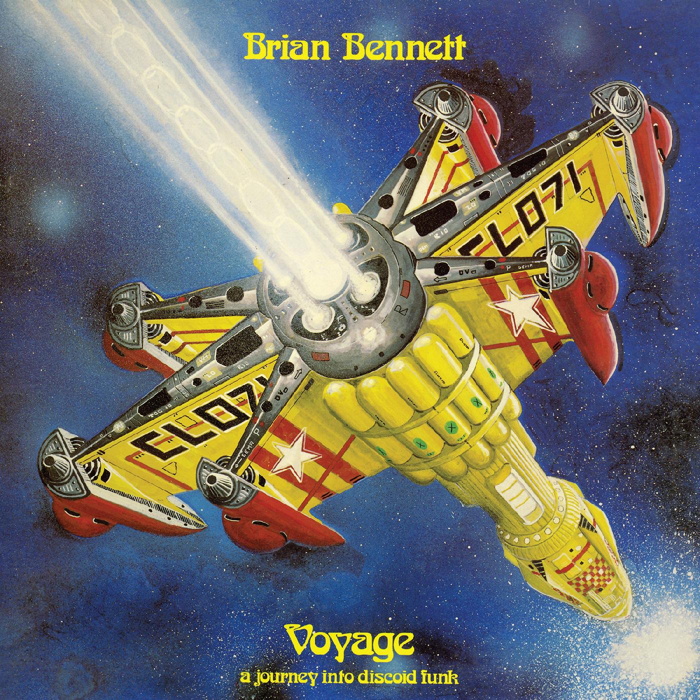 Brian Bennett Voyage (A Journey into Discoid Funk) (BLUE WITH BLACK SWIRL VINYL) (RSD 4/23/2022)