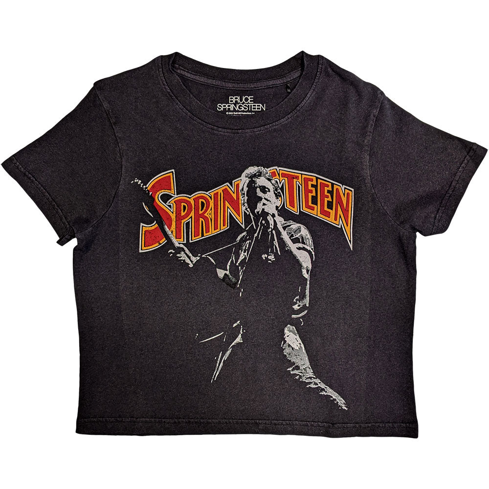 Bruce Springsteen Stage Pose Black