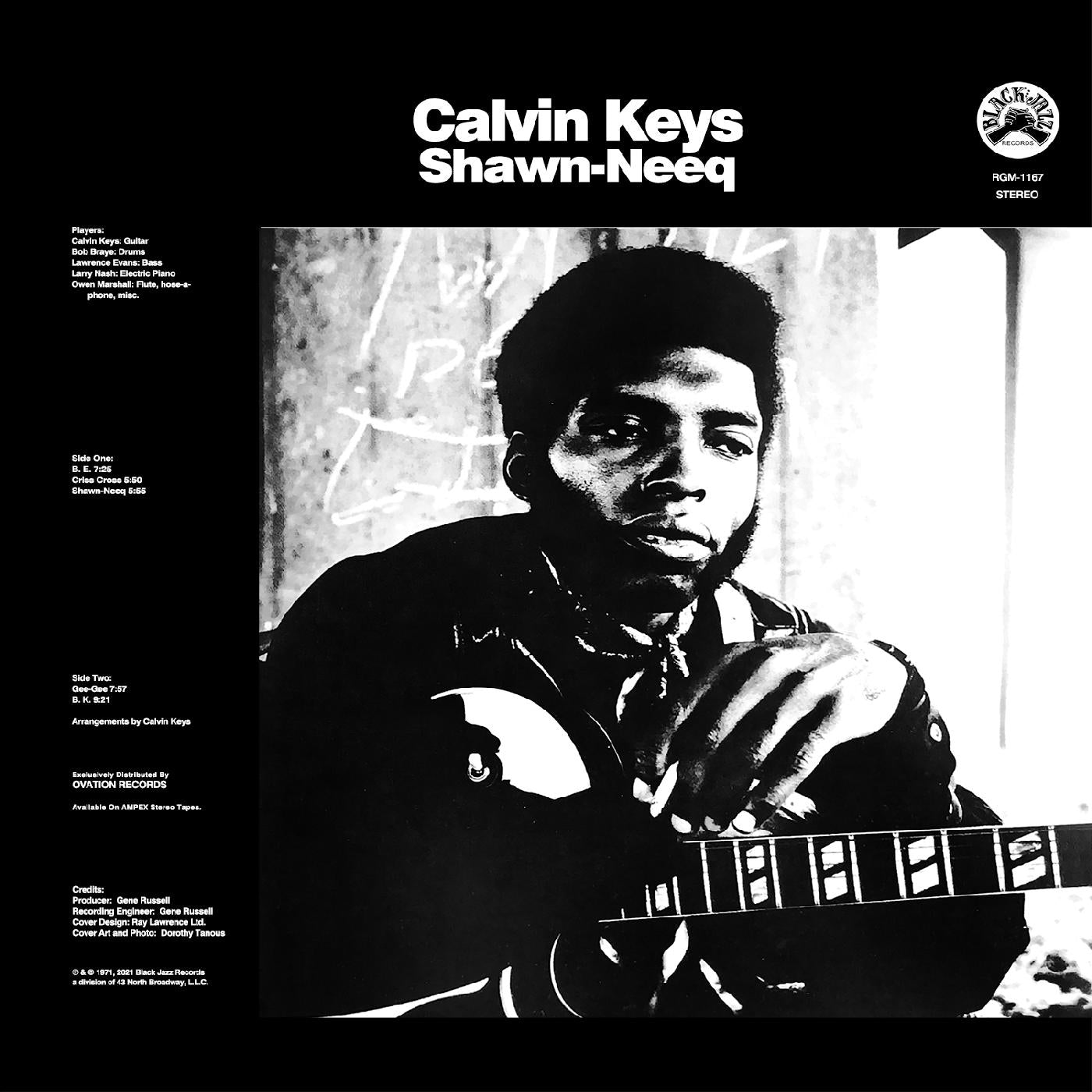 Calvin Keys Shawn-Neeq (Blue W/ Black Swirl Vinyl)