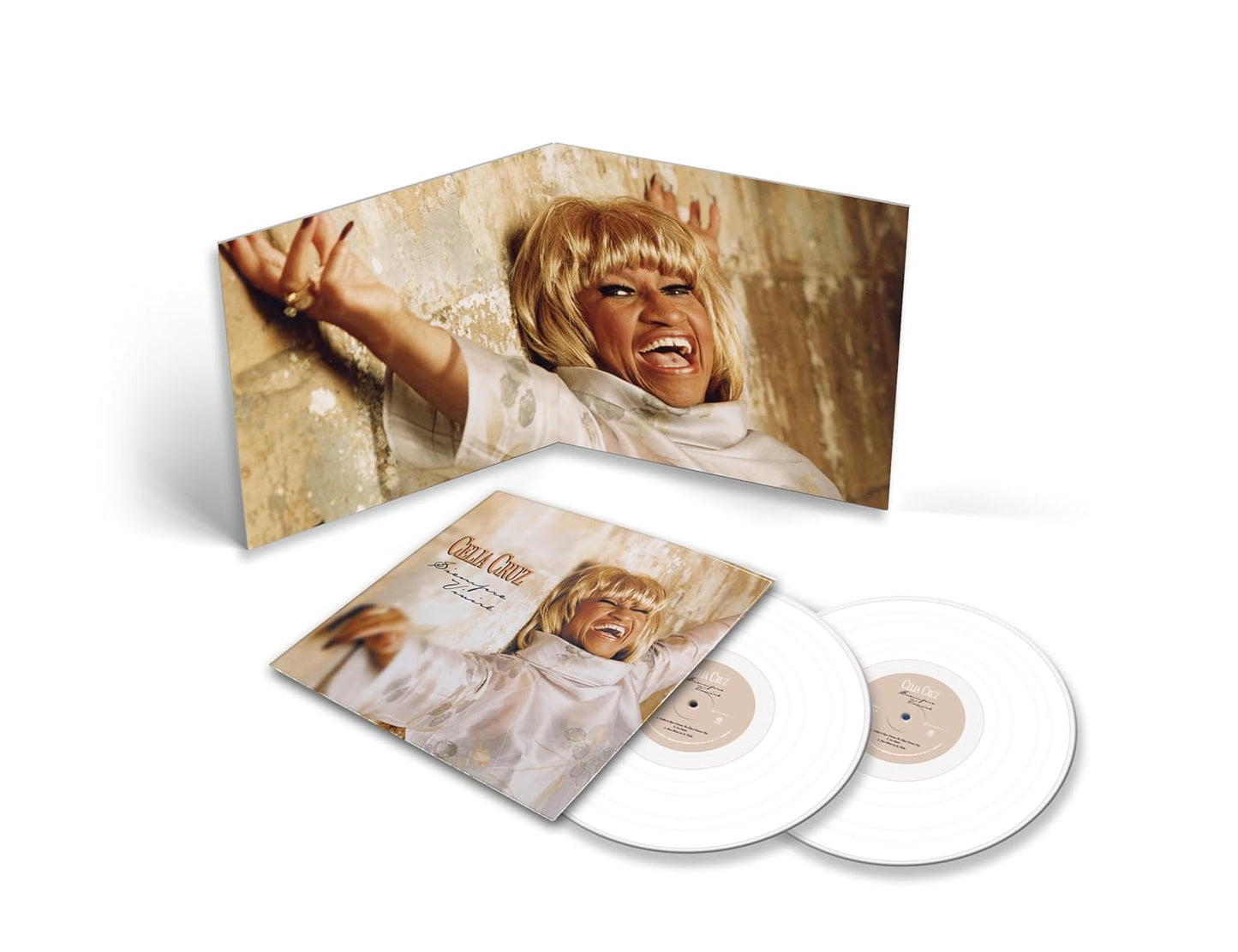 Celia Cruz Siempre Vivire (Limited Edition, 140 Gram White Colored Vinyl) (2 Lp's)