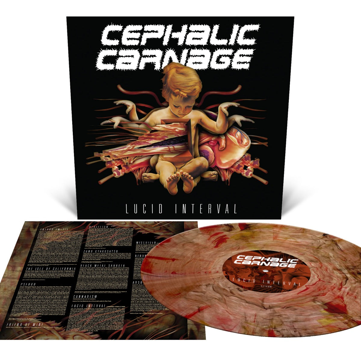 Cephalic Carnage Lucid Interval (Custom Marble Edition Vinyl)
