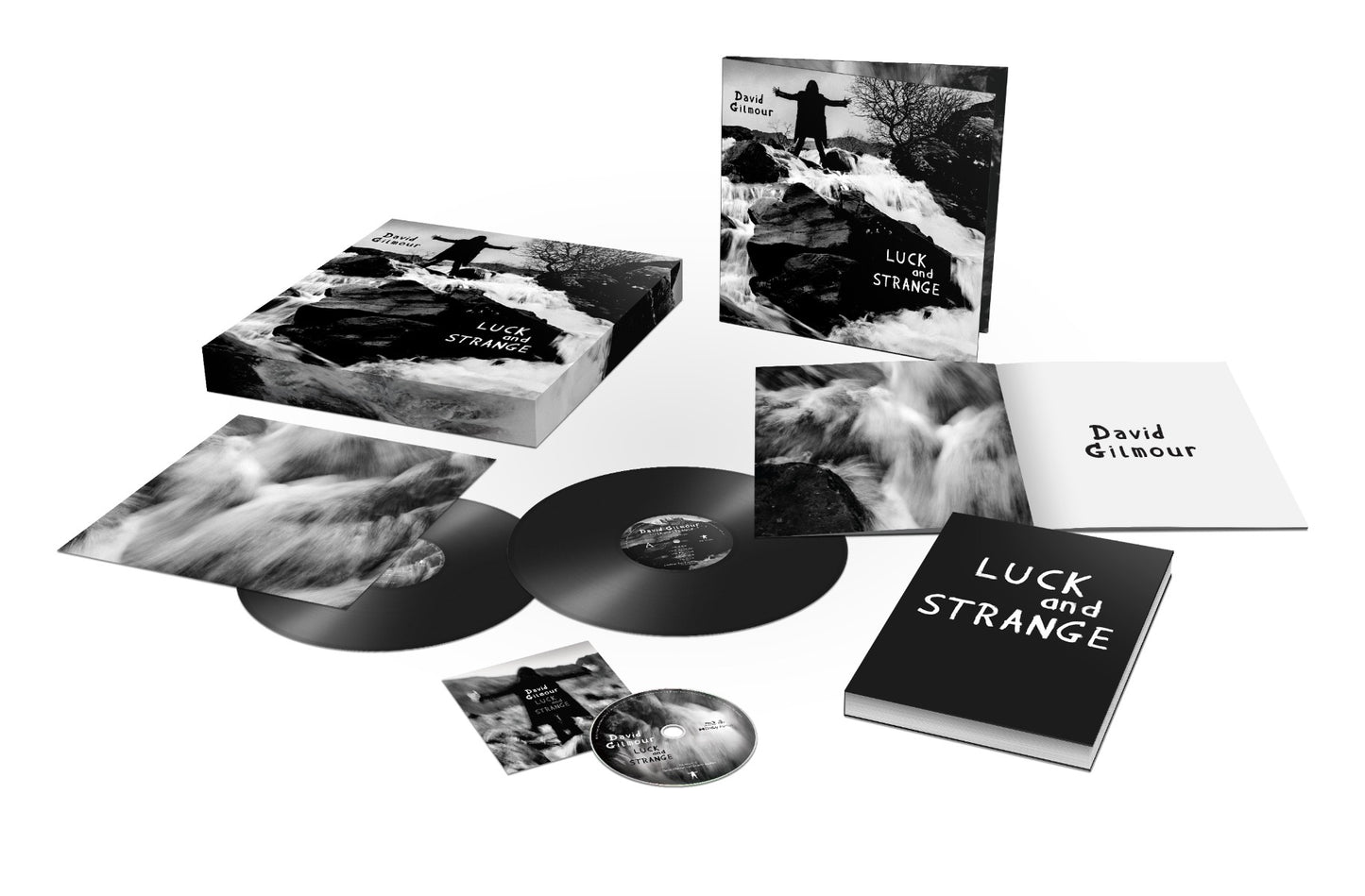 David Gilmour Luck And Strange (Limited Edition, Boxed Set, With Blu-ray, With Book, Hardcover)
