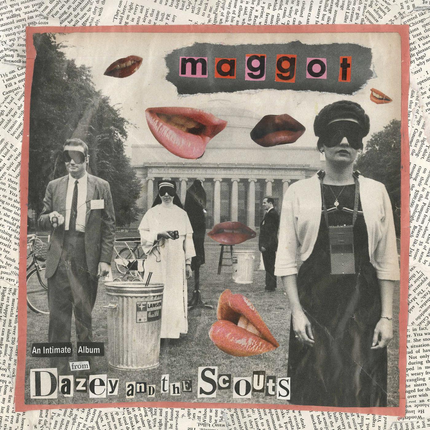 Dazey and the Scouts Maggot 10" (SPLIT HOT PINK & BABY BLUE VINYL)