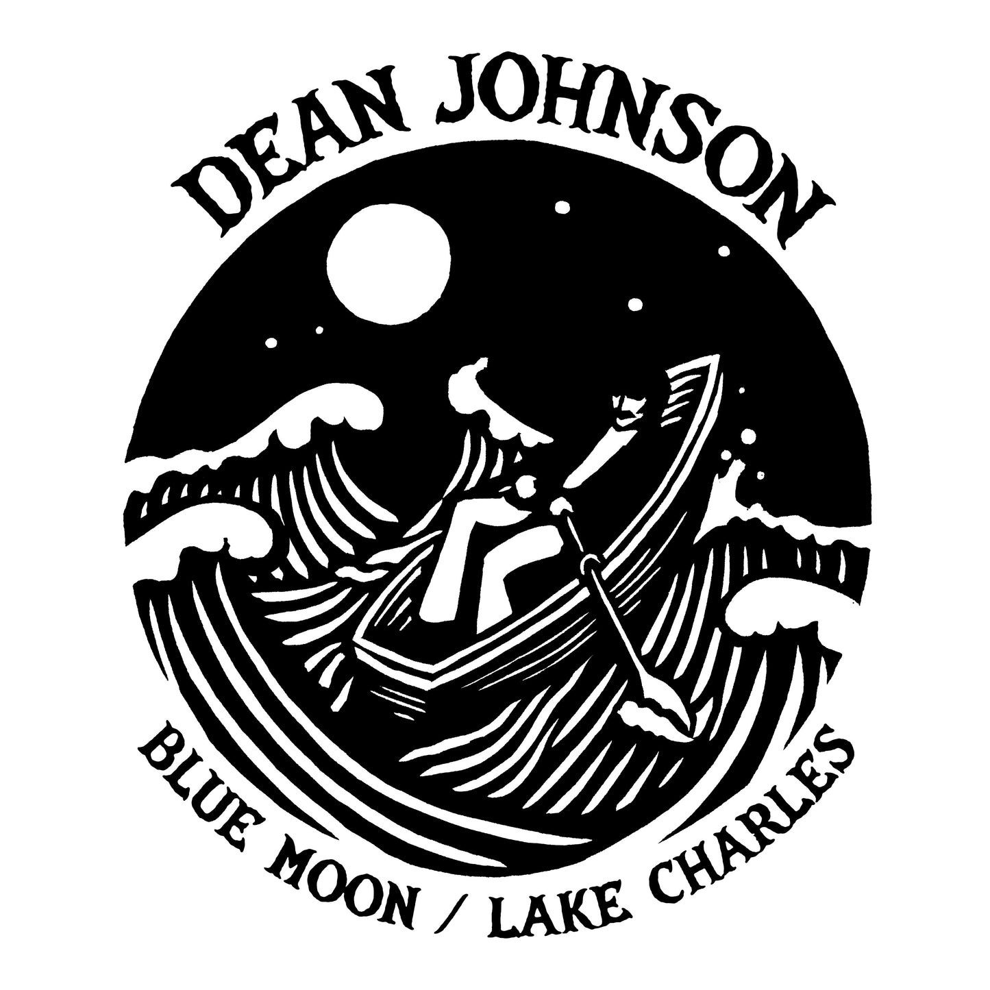 Dean Johnson Blue Moon B/W Lake Charles