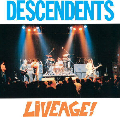 Descendents Liveage! (Transparent Orange Colored Vinyl)