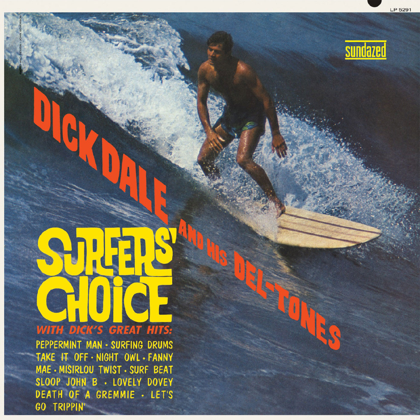 Dick And His Del-tones Dale Surfers' Choice (Yellow Vinyl)