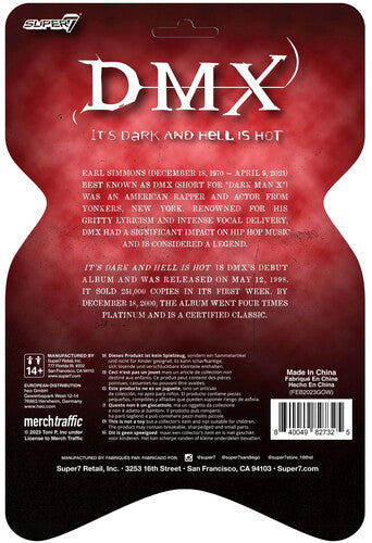 DMX Super7 - DMX - ReAction - DMX (It's Dark And Hell Is Hot) (Collectible, Figure, Action Figure)