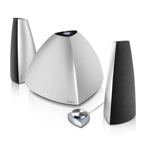 Edifier Edifier - E3350BT (Prisma) - 2.1 Multimedia Speaker System with Bluetooth (Silver)