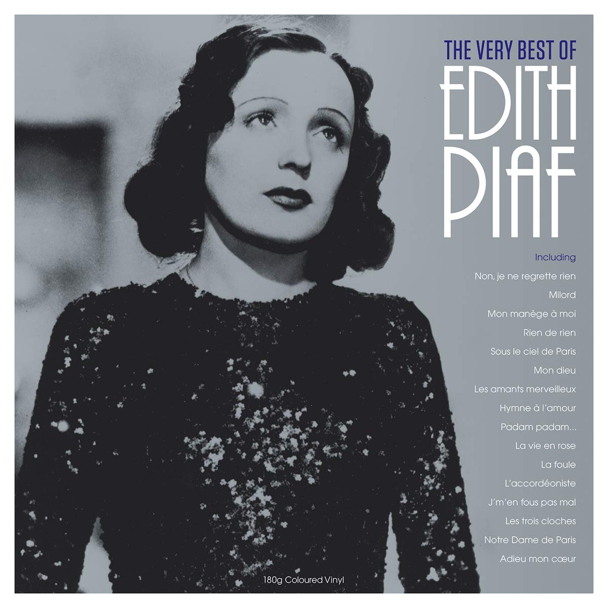 Edith Piaf Very Best Of (180gm Clear Vinyl)