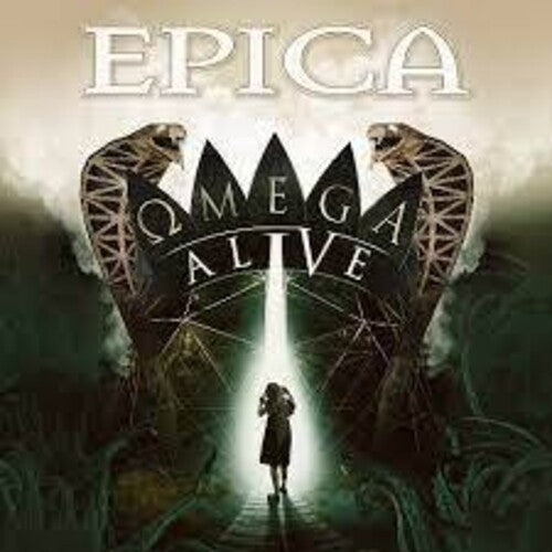 Epica Omega Alive (Clear w/ Green & Black Splatter Colored Vinyl, Gatefold LP Jacket) (3 Lp's)