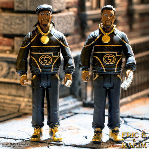 Eric B. & Rakim Super7 - Eric B. & Rakim - ReAction Figures Wv2 - Eric B. & Rakim (Follow The Leader) (Collectible, Action Figure)