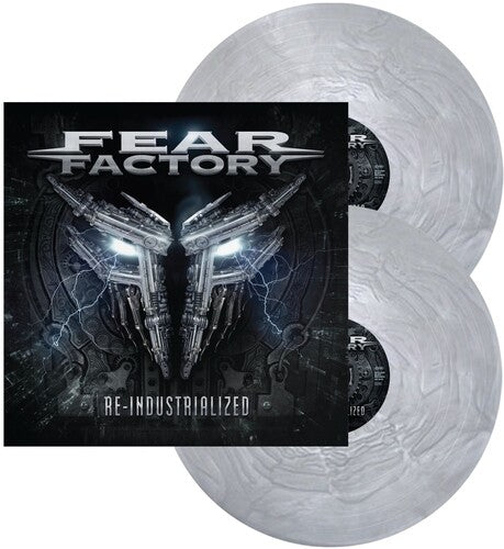 Fear Factory Re-Industrialized (Silver Marble Colored Vinyl) (2 Lp's)