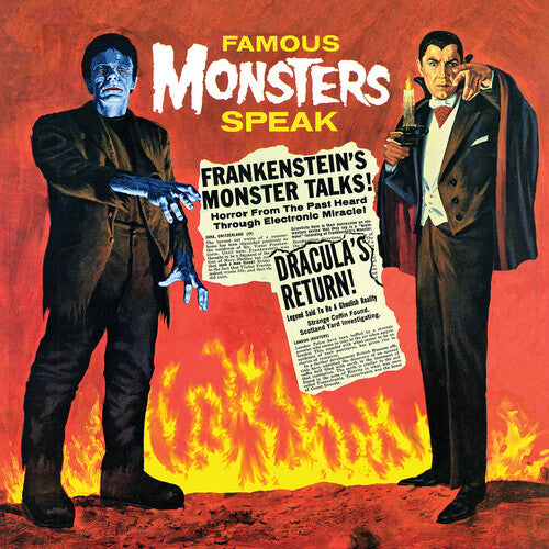 Gabriel Dell Famous Monsters Speak (Colored Vinyl, Red, Black)