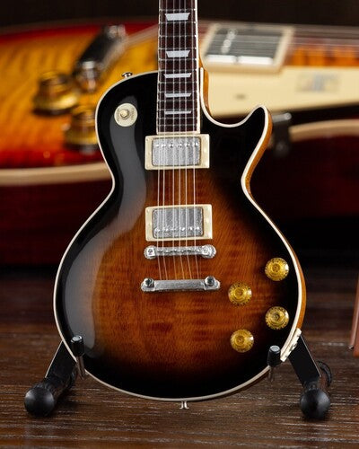 Gibson Gibson Les Paul Traditional Tobacco Burst Mini Guitar Replica Collectible (Collectible, Figure)