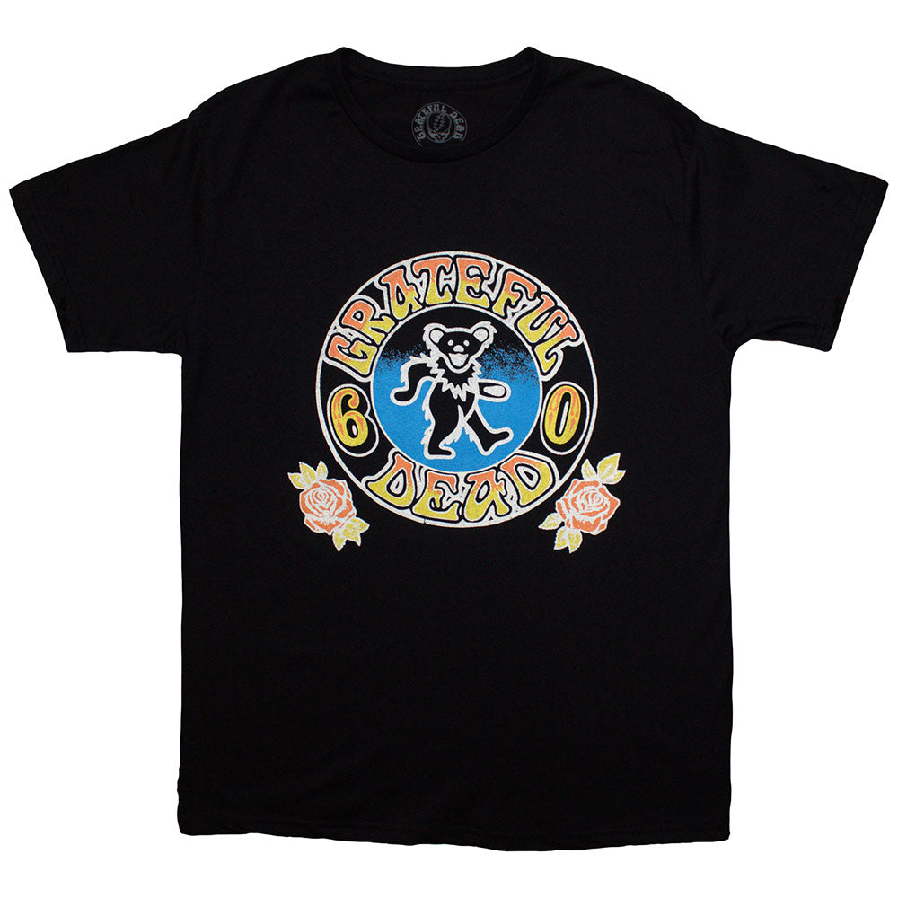 Grateful Dead Bear Roses Black