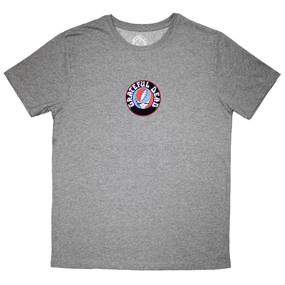 Grateful Dead Mini Steal Your Face Logo Grey