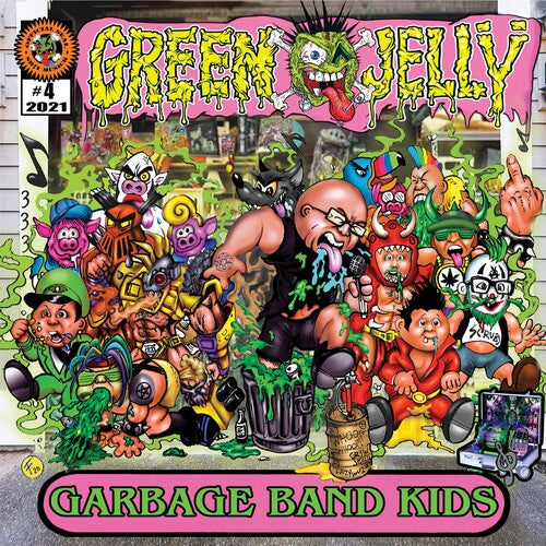 Green Jelly Garbage Band Kids (Colored Vinyl, Pink/ Green Haze)
