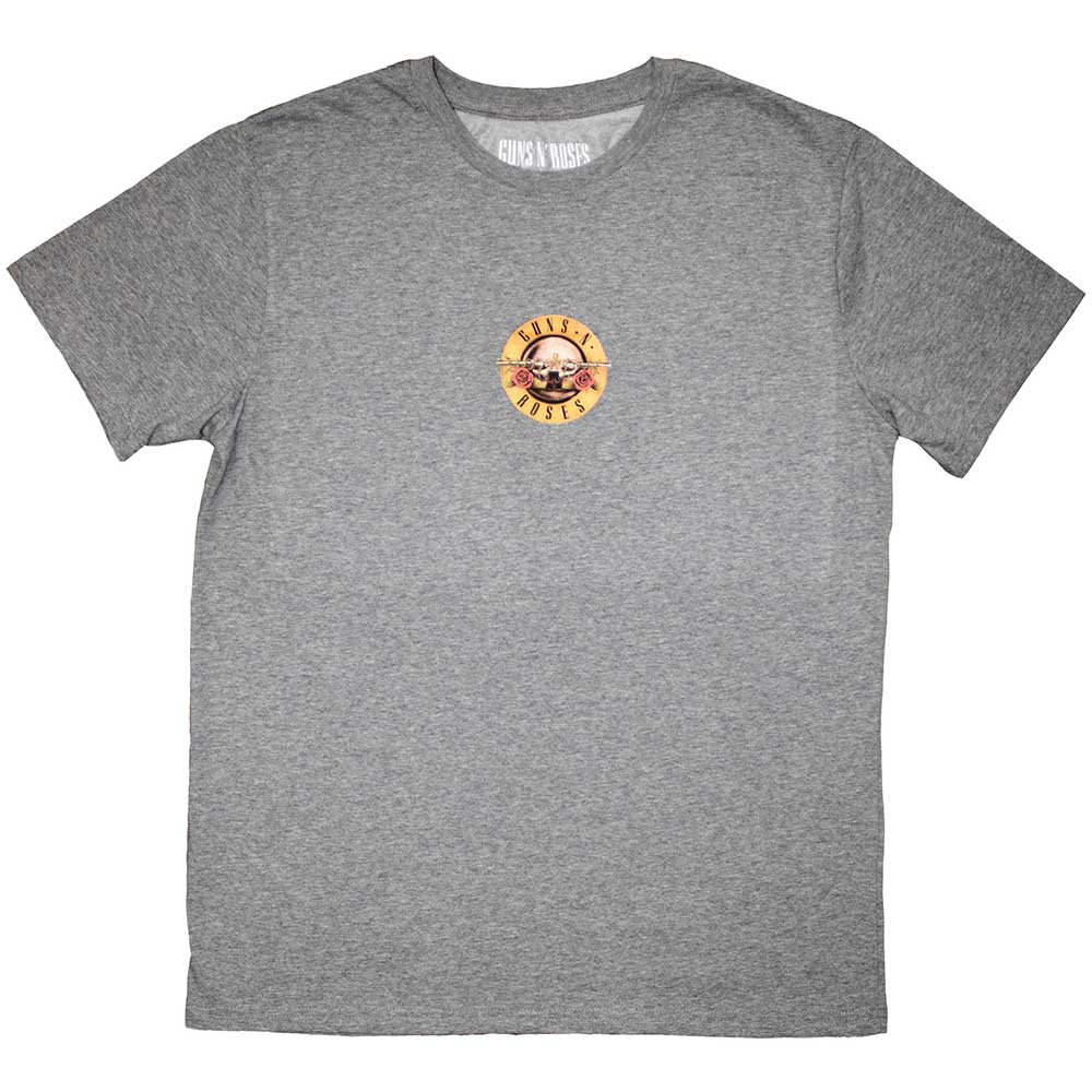 Guns N' Roses Mini Circle Logo Grey