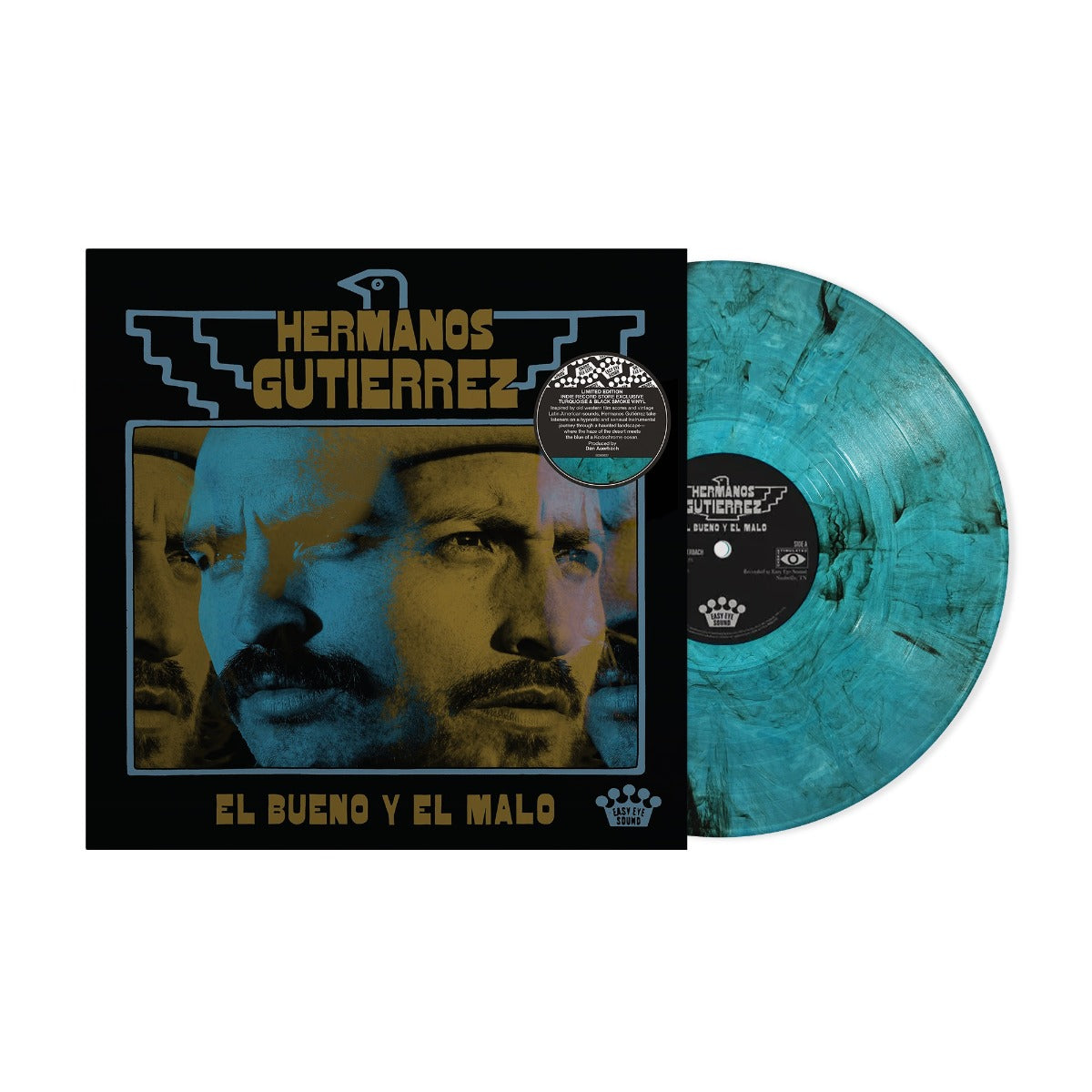 Hermanos Gutiérrez El Bueno Y El Malo (Turquoise/Black Smoke Vinyl) (Indie Exclusive)