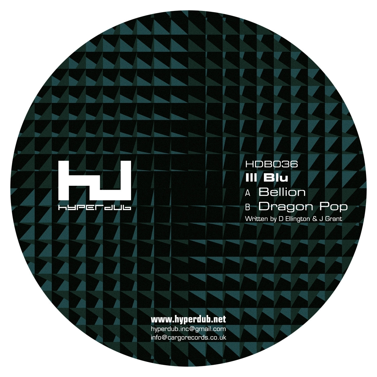 Ill Blu Bellion/Dragon Pop 12"