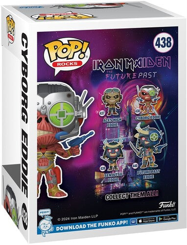 Iron Maiden FUNKO POP! Rocks: Iron Maiden - Cyborg Eddie (Vinyl Figure)