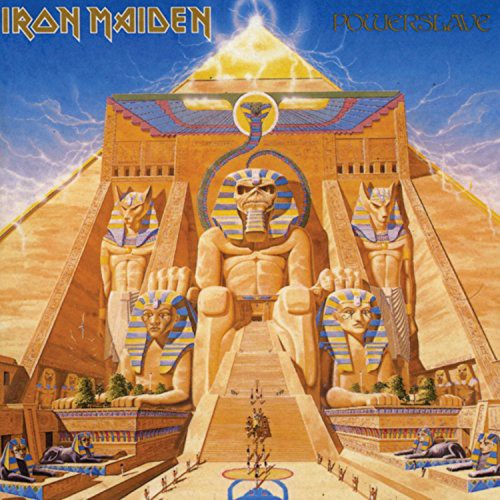 Iron Maiden Powerslave (40th Anniversary Edition) (Limited Edition, Zoetrope Picture Disc Vinyl)