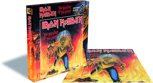 Iron Maiden RockSaws - Iron Maiden Number Of The Beast (Single) (500 Piece Jigsaw Puzzle)