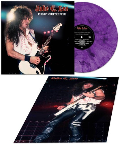 Jake E. Lee Runnin' With The Devil (Limited Edition, Purple Marble Colored Vinyl)