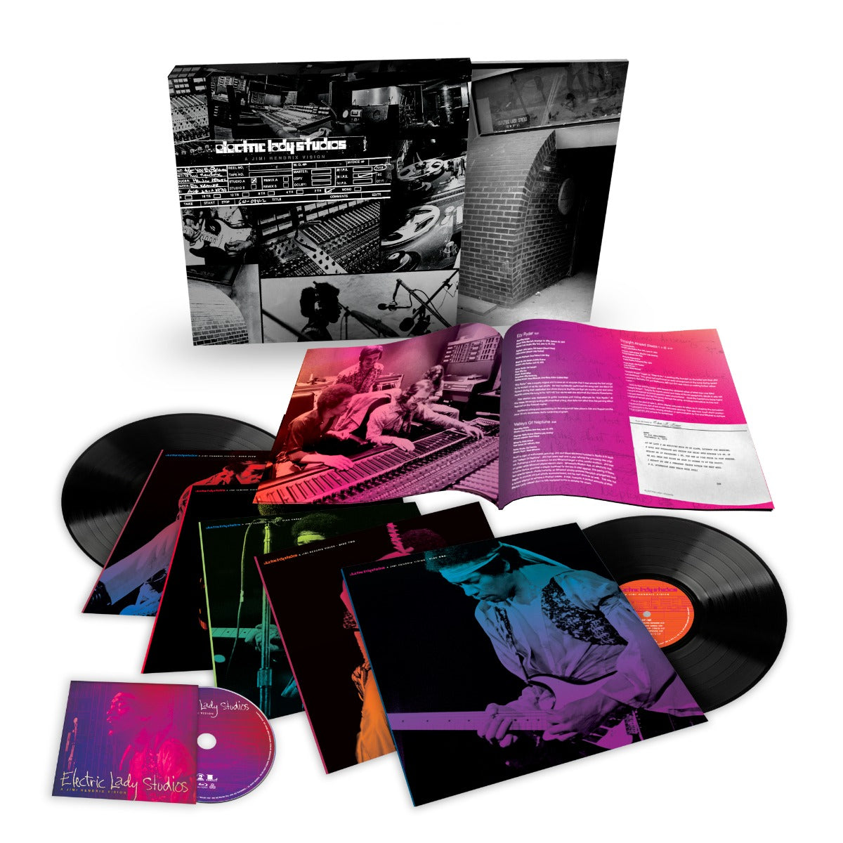 Jimi Hendrix Electric Lady Studios: A Jimi Hendrix Vision (With Blu-ray, 150 Gram Vinyl, Boxed Set) (5 Lp)