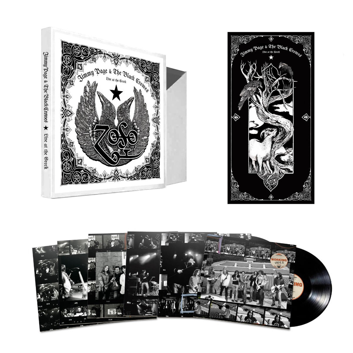 Jimmy Page & The Black Crowes Live At The Greek (6 LP BOX SET)