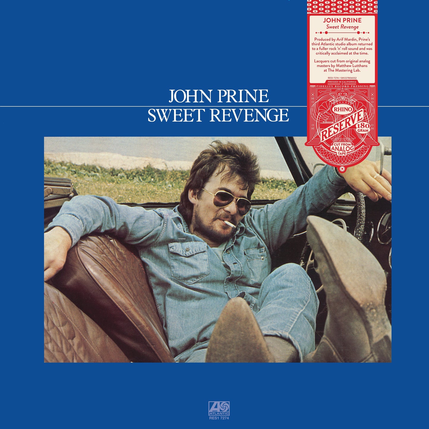 John Prine Sweet Revenge (Limited Edition, Audiophile, 180 Gram Vinyl, Brick & Mortar Exclusive)