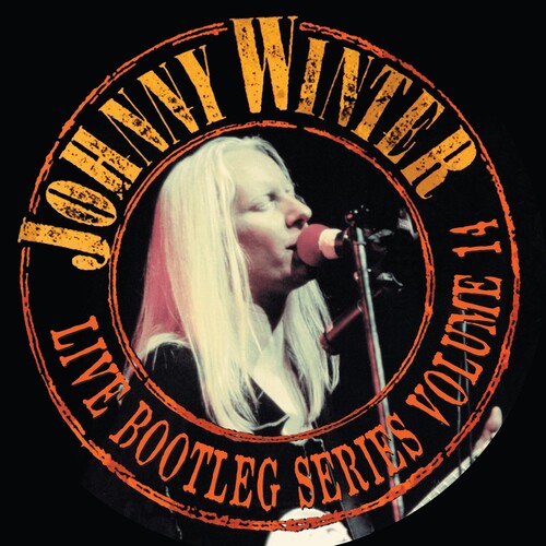 Johnny Winter Live Bootleg Series: Volume 14 (Metallic Gold Circular Die-Cut Cover)
