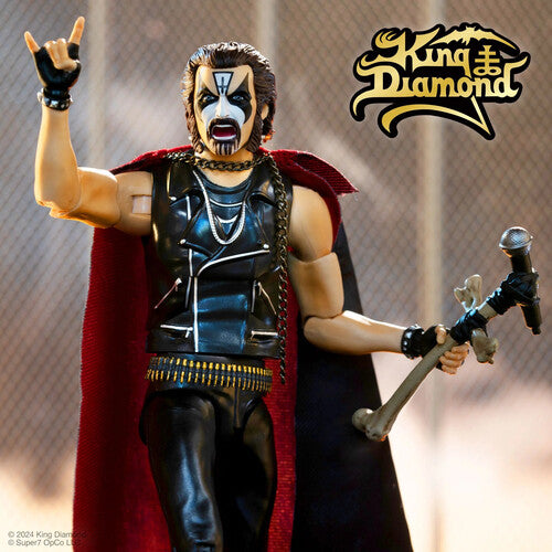 King Diamond Super7 - King Diamond - Deluxe Wv1 - King Diamond (Abigail Era) (Large Item, Collectible, Action Figure)