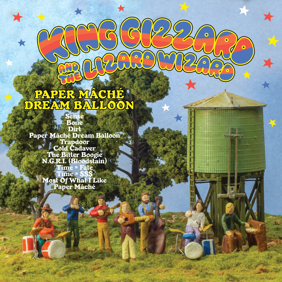 King Gizzard & The Lizard Wizard Paper Mâché Dream Balloon (Limited Edition, Pink Seaglass Colored Vinyl)